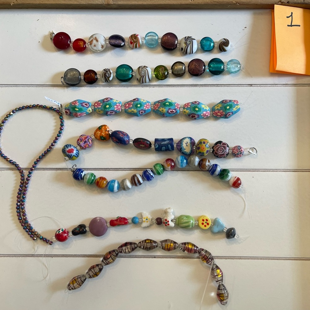 Mixed Bead Strands For Jewelry